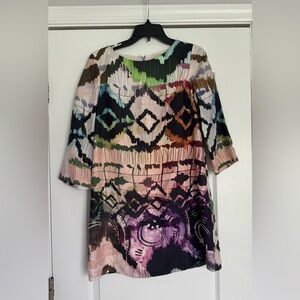 Ali Ro silk colorful dress